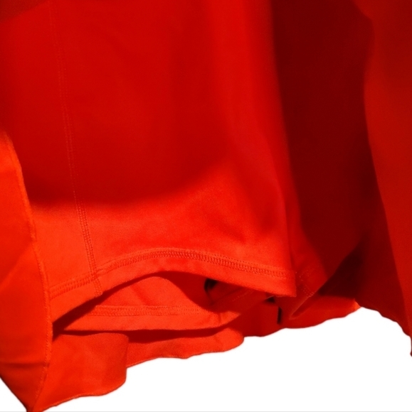 HALARA Red 2 in 1 Skort Shorts Flare Pockets XS NWT - Picture 5 of 9